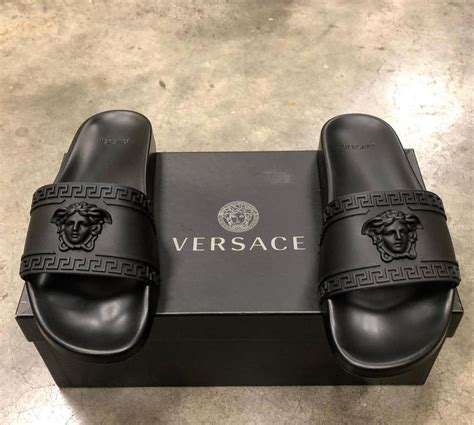 cheap versace slides|farfetch versace flip flops.